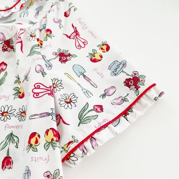 Vintage Classic Elements Garden Print Nightgown Housecoat - Picture 3 of 11